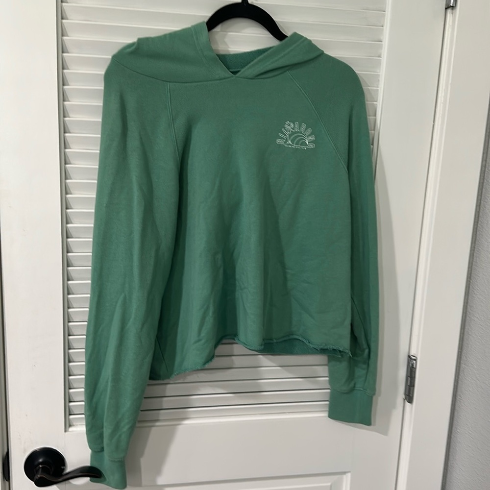 Billabong  green hoodie